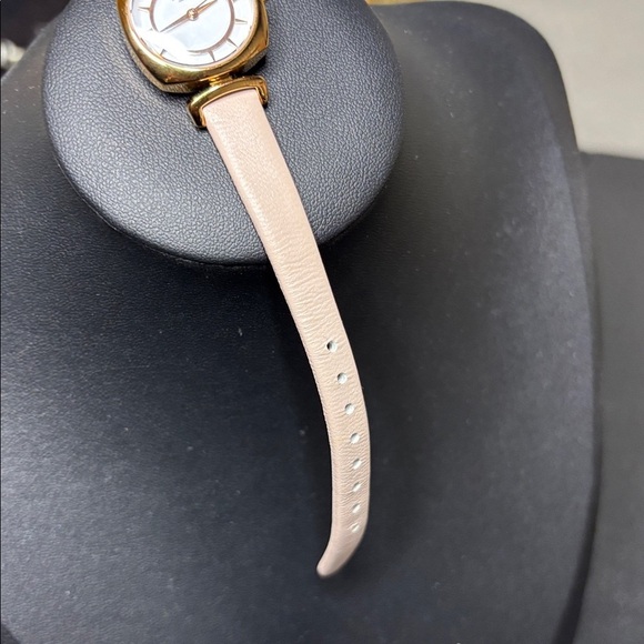 Kate Spade KSW1320 Barrow Vachetta White Dial Pink Leather Strap Women\'s Watch main image 7